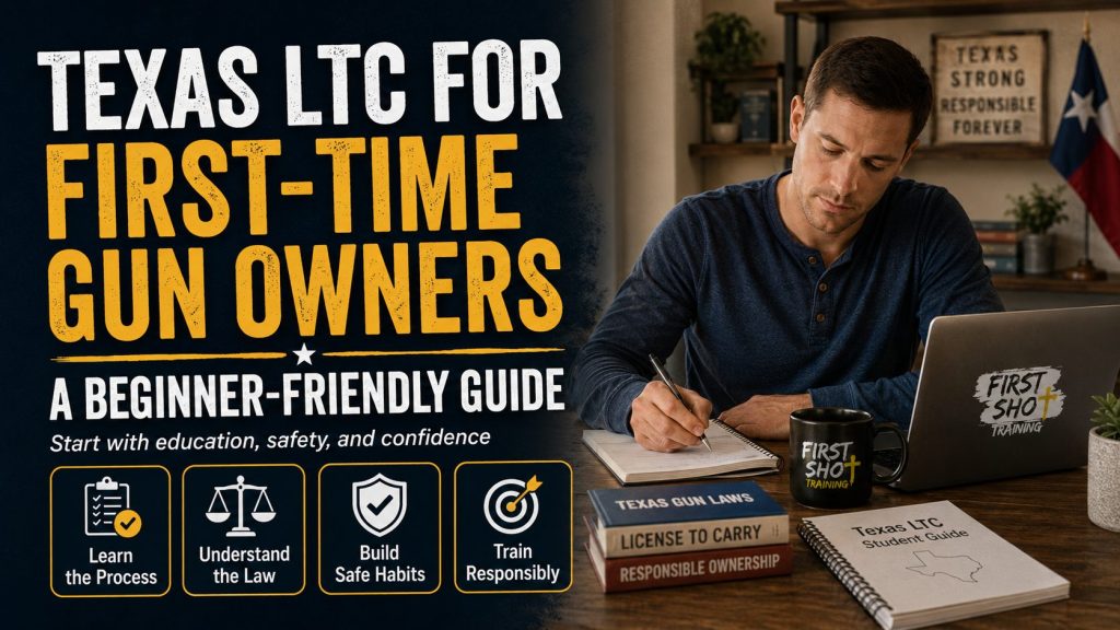 Texas LTC for First Time Gun Owners, A Beginner Friendly Guide