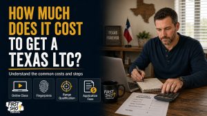 how much does it cost to get a Texas LTC guide from First Shot Training