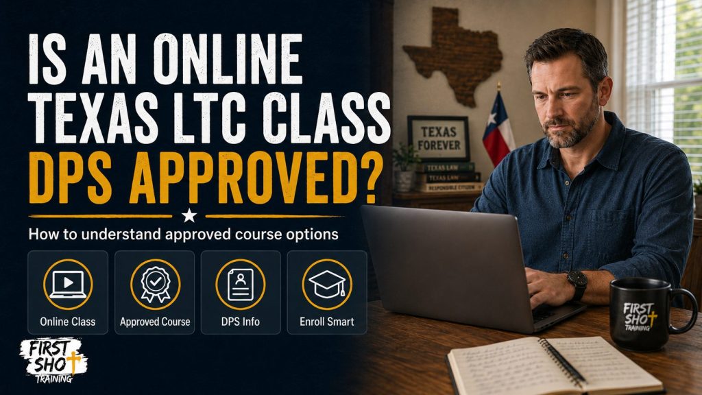 Is an Online Texas LTC Class DPS Approved?