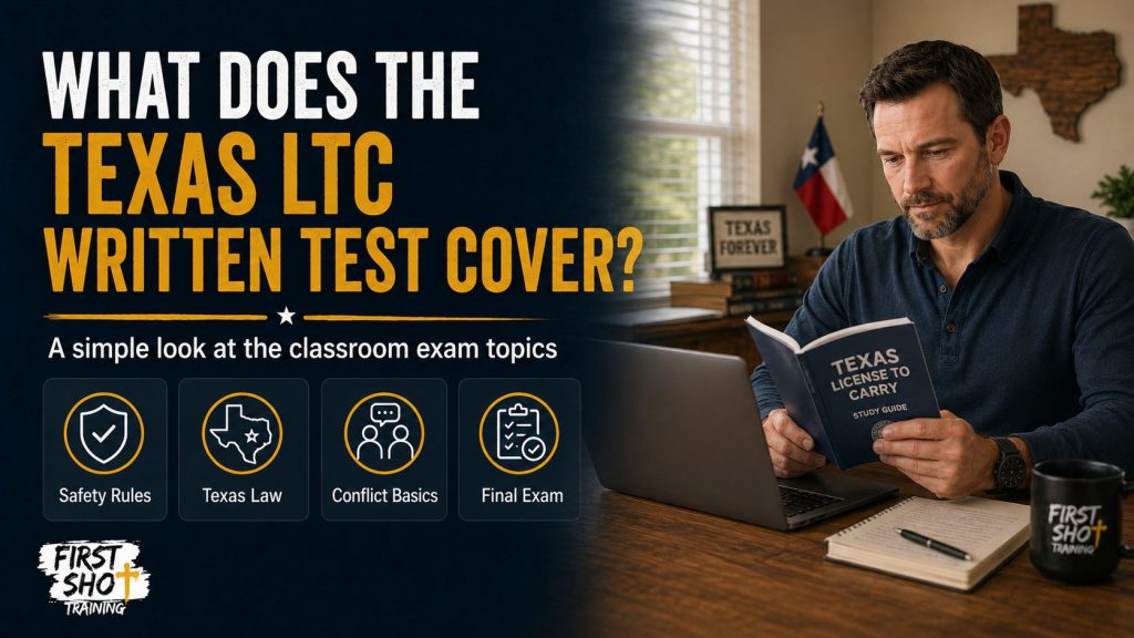 What Does the Texas LTC Written Test Cover?