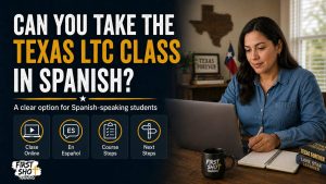 Texas LTC in Spanish guide from First Shot Training