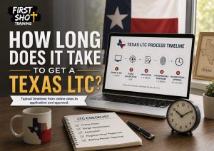 Calendar and checklist for the Texas LTC timeline.