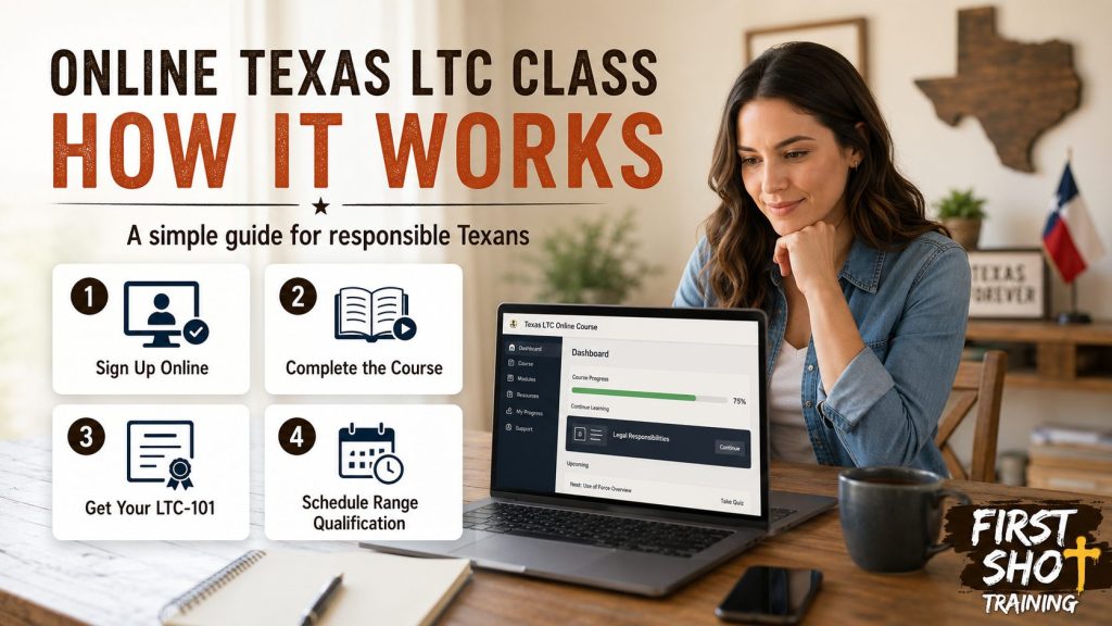 Online Texas LTC Class, How It Works From Start to Finish
