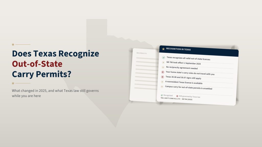 Does Texas Recognize Out-of-State Carry Permits?